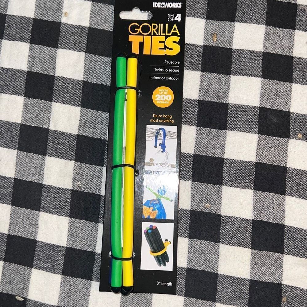 Gorilla Ties set of 4